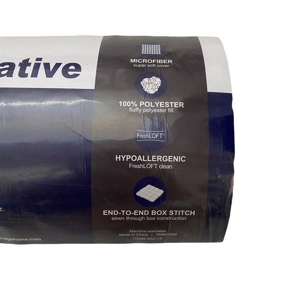 Royal Luxe Lightweight Microfiber Color Down Alternative Full/Queen Comforter - Picture 3 of 5